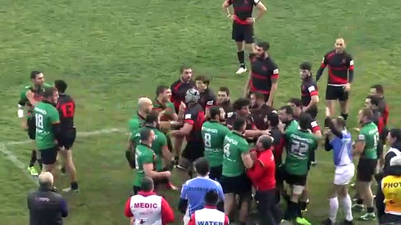 Rugby : Une grosse bagarre générale éclate en Géorgie