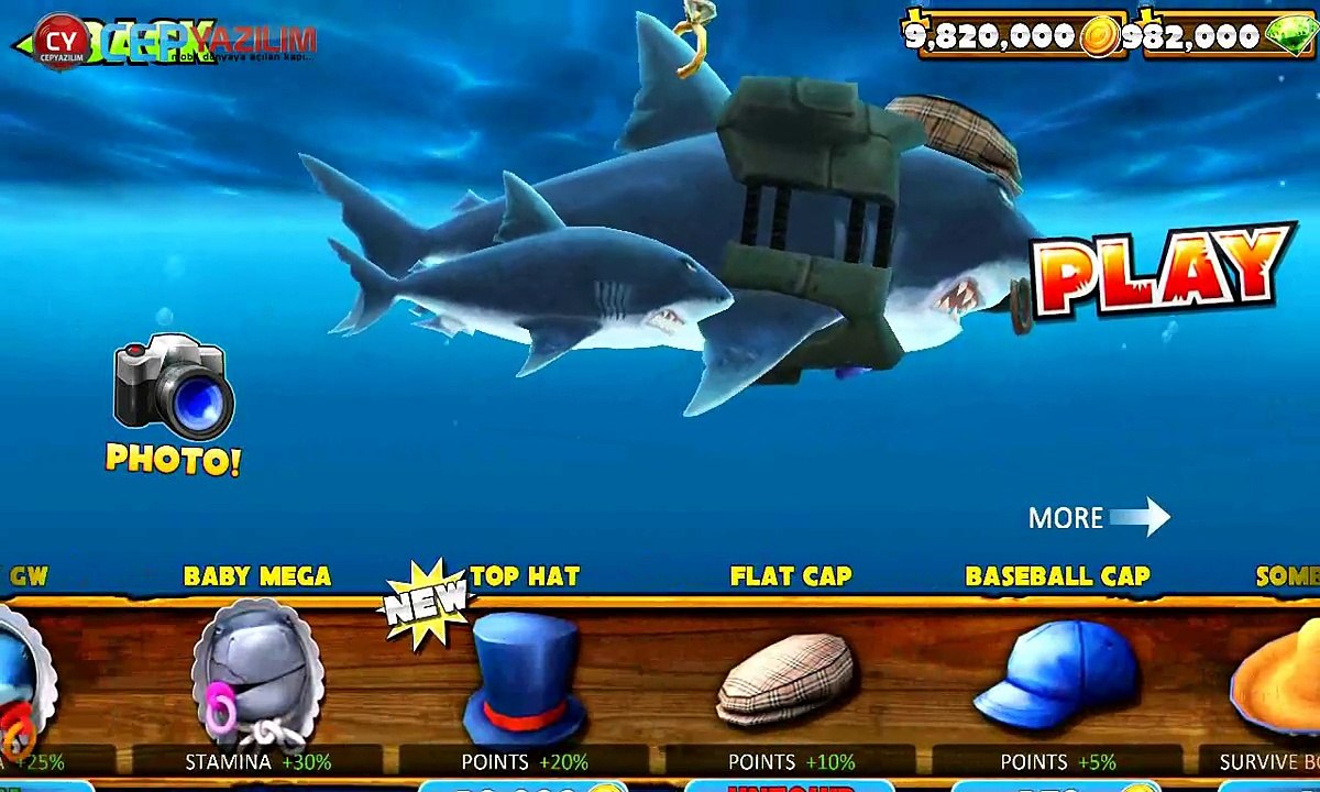 Hungry Shark Evolution: Defeating Giant Crab With Megalodon
