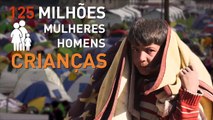 125 milhões de mulheres, homens e crianças precisam de assistência humanitária