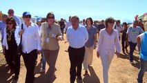 Chefes de agências da ONU visitam refugiados sírios no Líbano