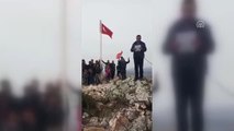 Köylülerden Zeytin Dalı Harekatı'na Bayraklı Destek