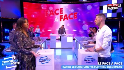 TPMP : Karine Le Marchand règle ses comptes avec Matthieu Delormeau (Vidéo)