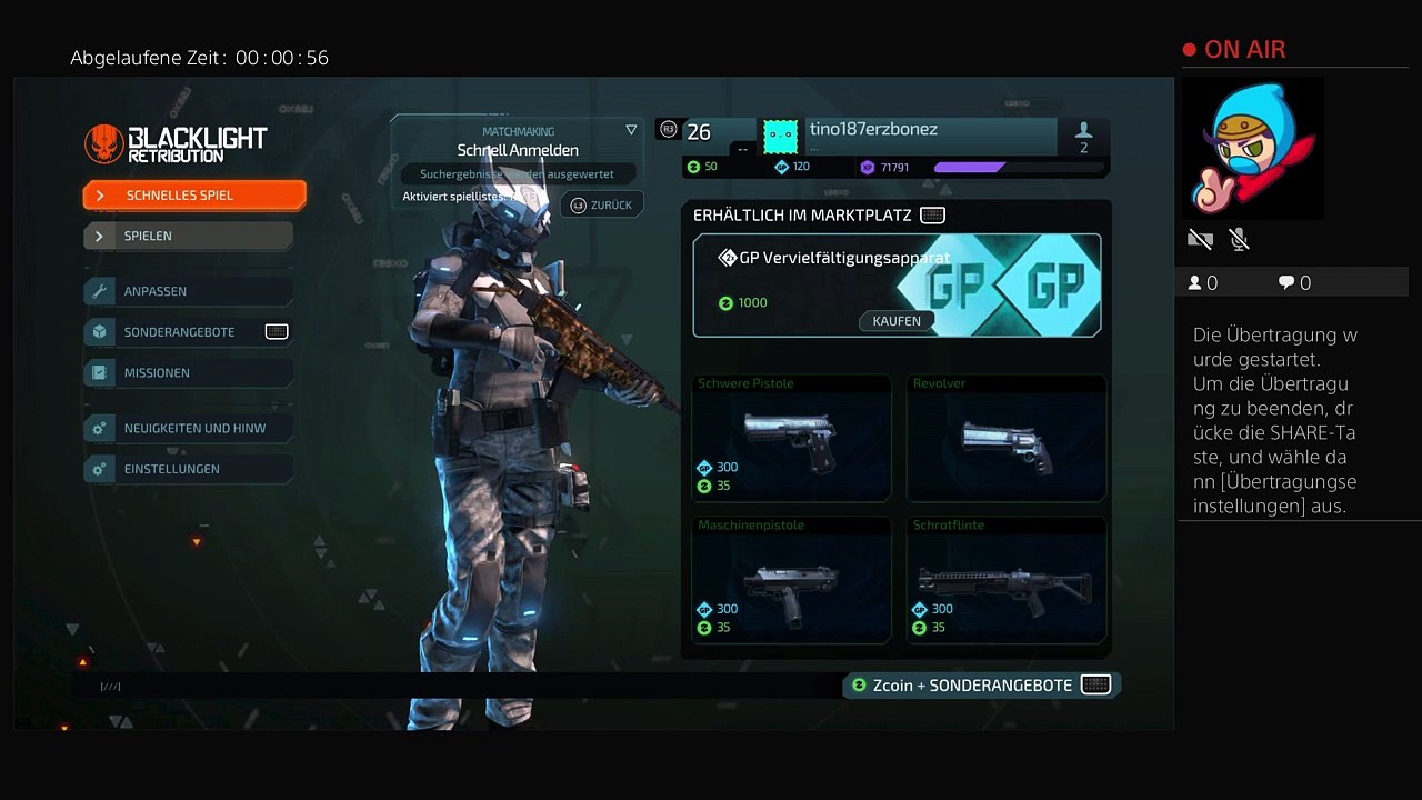 PS4 TinoLP    Blacklight Retribution