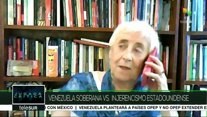 Calloni: Ante elecciones en Vzla. dentro y fuera aplicarán injerencia