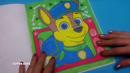 Crayola Color Wonder Paw Patrol Psi Patrol Nickelodeon -coloring Marshall