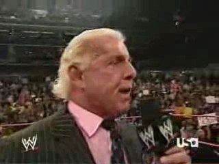 wwe raw Ric Flair's Announcement 26/11/2007