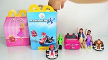 Cajita Feliz Mc Donalds Mario Kart 8 y Barbie Coleccion Completa | JuguetesYSorpresas