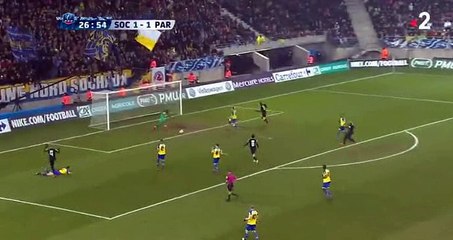 Edinson Cavani Goal HD -  Sochaux	1-2	Paris SG 06.02.2018