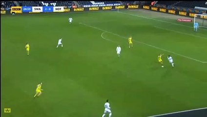 Nathan Dyer Goal HD - Swansea	3-0	Notts County 06.02.2018