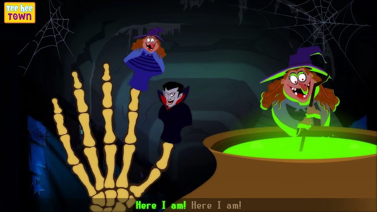 Finger Family Halloween Part 1 & 2 | Finger Family Song | Nursery Rhymes for Kids | By Teehee Town