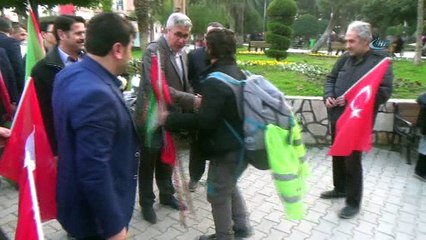 İstanbul'dan Kudüs'e ulaşmak için yola çıkan Nurettin Koç Hatay’a ulaştı