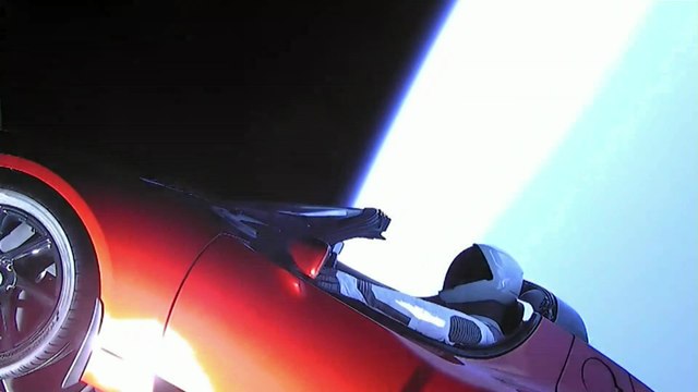 Falcon Heavy Launches on First Test Flight, Sending a Tesla to Mars!
