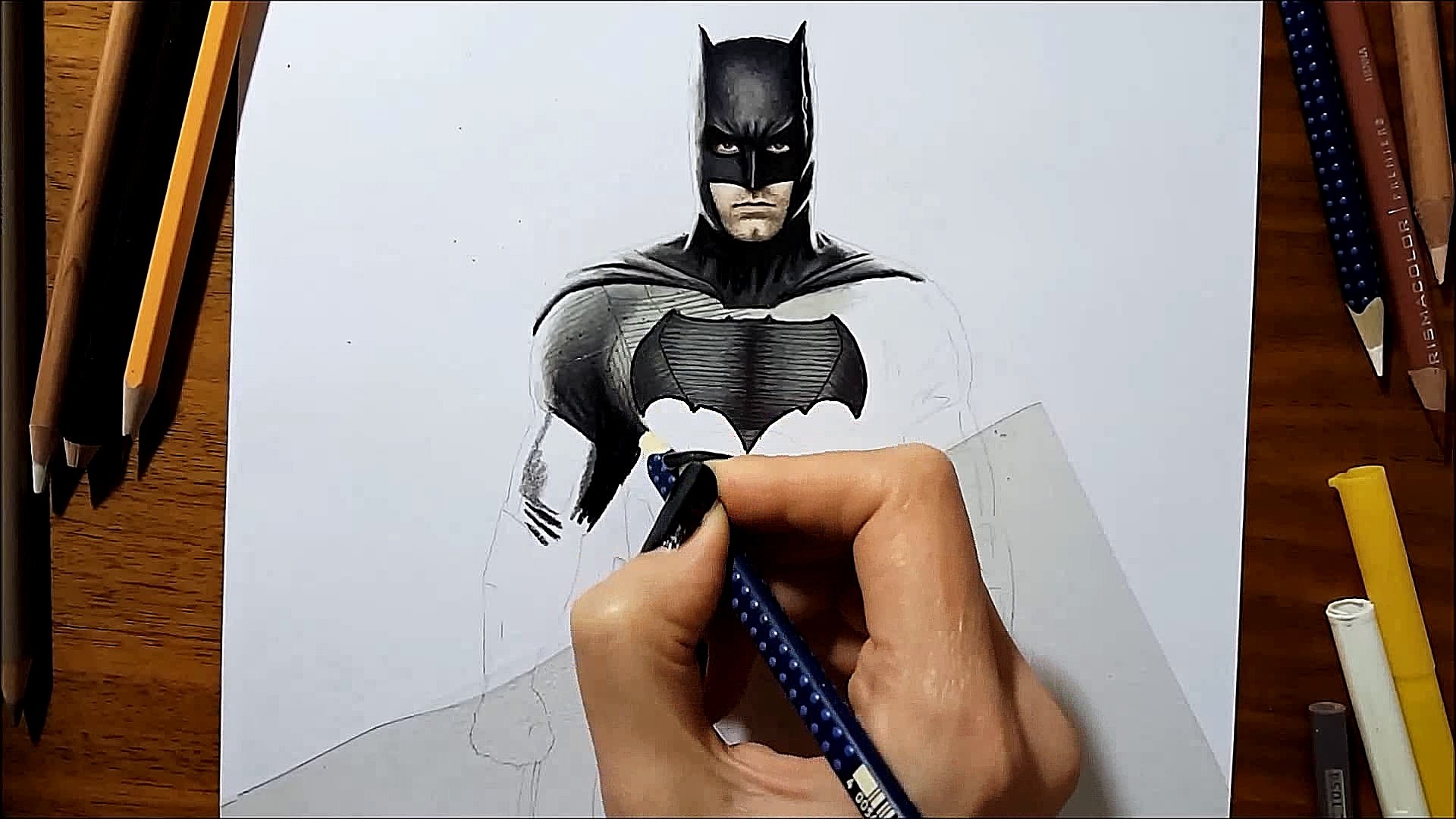 ben afflecks batman drawing - video Dailymotion