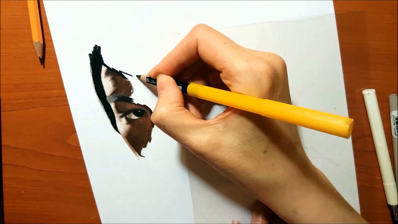 bruce lee drawing