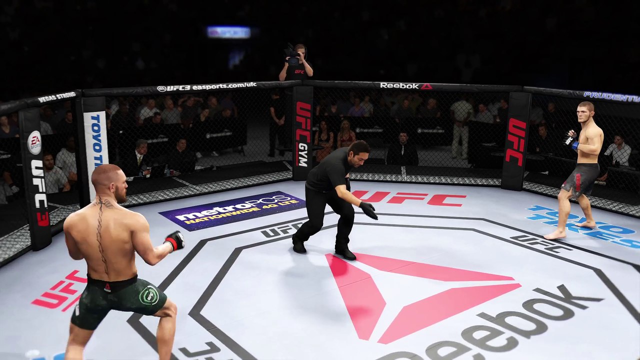 EA SPORTS™ UFC® 3 eagle is waiting