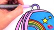 How to Draw Watermelon Coloring Pages Fruit | Kids Learn Drawing | Art Colors for Children