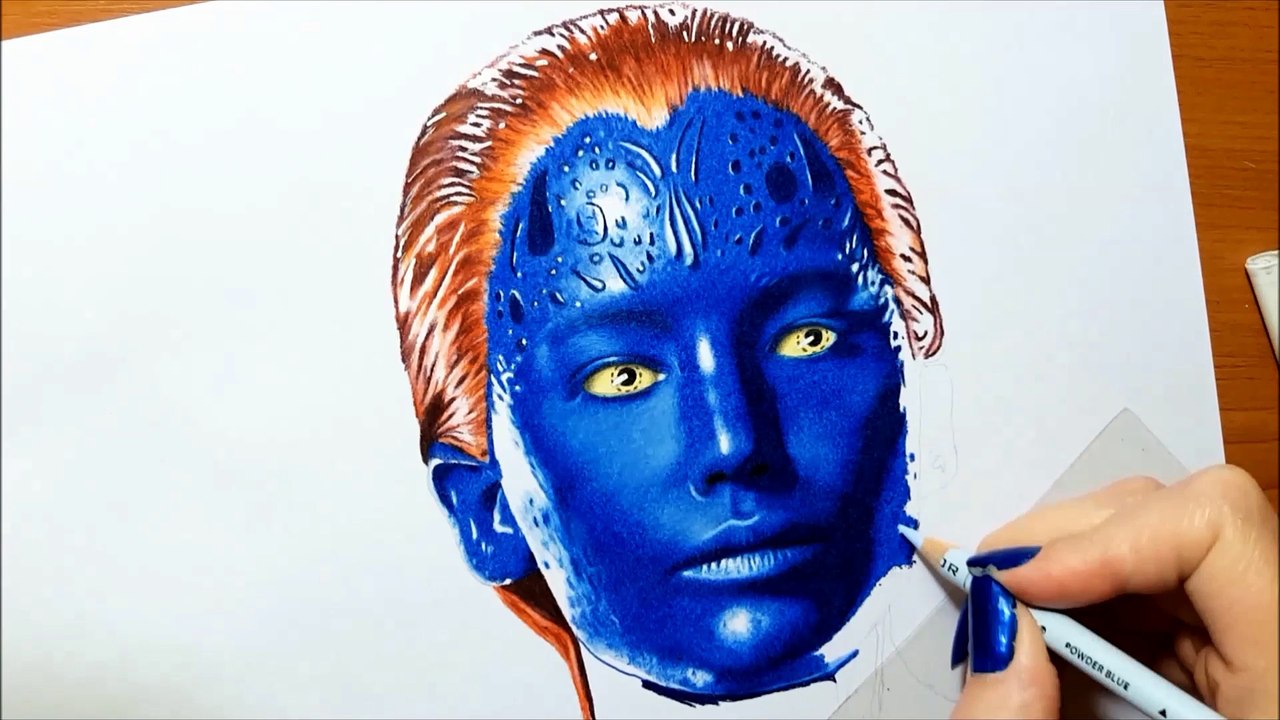 mystique drawing