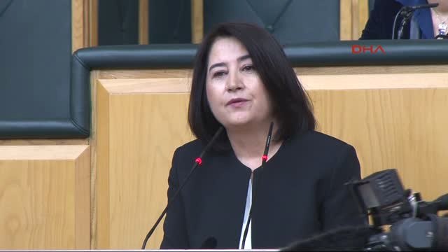 Hdp Eş Genel Başkanı Serpil Kemalbay Partisinin Grup Toplantısında Konuştu -1