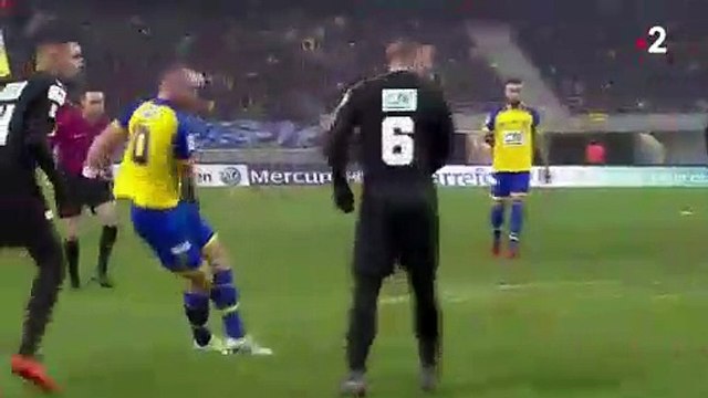 Résumé et buts Sochaux 1-4 Paris Saint-Germain (PSG) / Coupe de Frane 06.02.2018