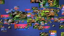 New Dinotrux Rollodon Dinosaur Trucks With Ty Rux,Dozer,Skya,Revvit Unboxing - WD Toys