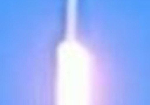 Crowd Cheers as SpaceX's Falcon Heavy Rocket Rumbles Through Sky
