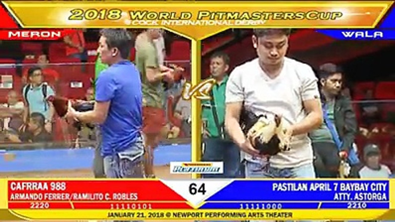 #FIGHT 64 WORLD PITMASTER CUP 2018 CAFRRAA 988 VS PASTILAN APRIL 7