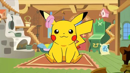 Pokemon GO Pikachu Transforms into My Little Pony mane 6 Charers For Learning Colors