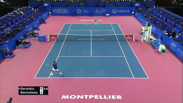 Résumé du match : Ricardas Berankis vs Julien Benneteau - 06/02/2018