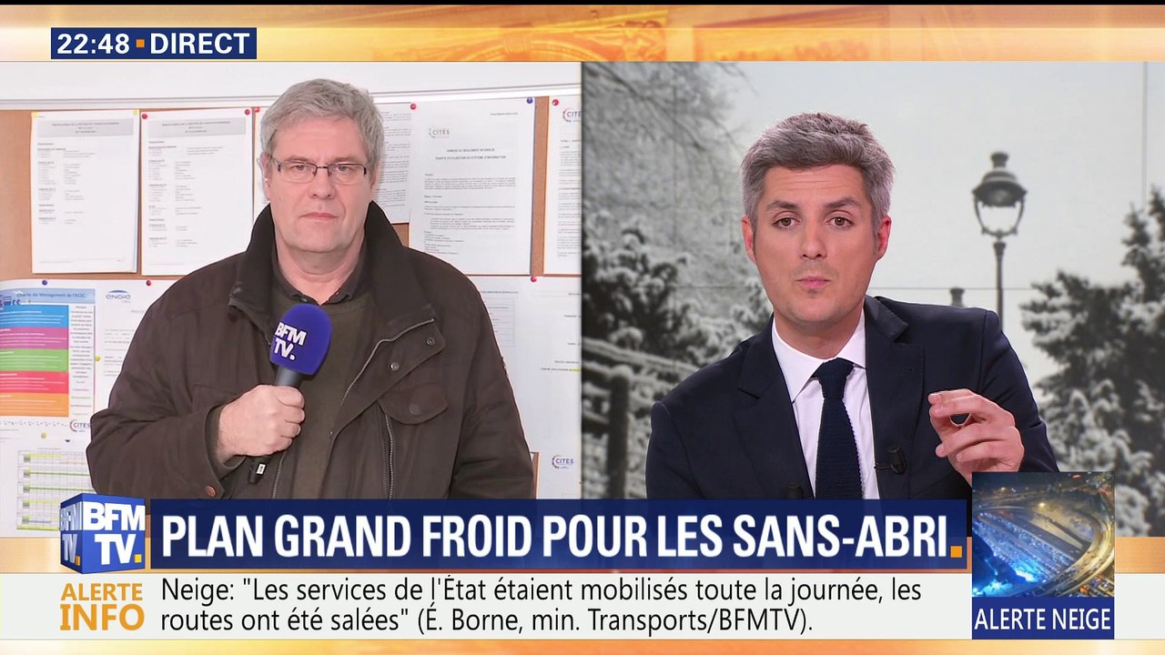 Alerte Grand Froid pour les sans-abri: les centres d'hébergement sont prêts