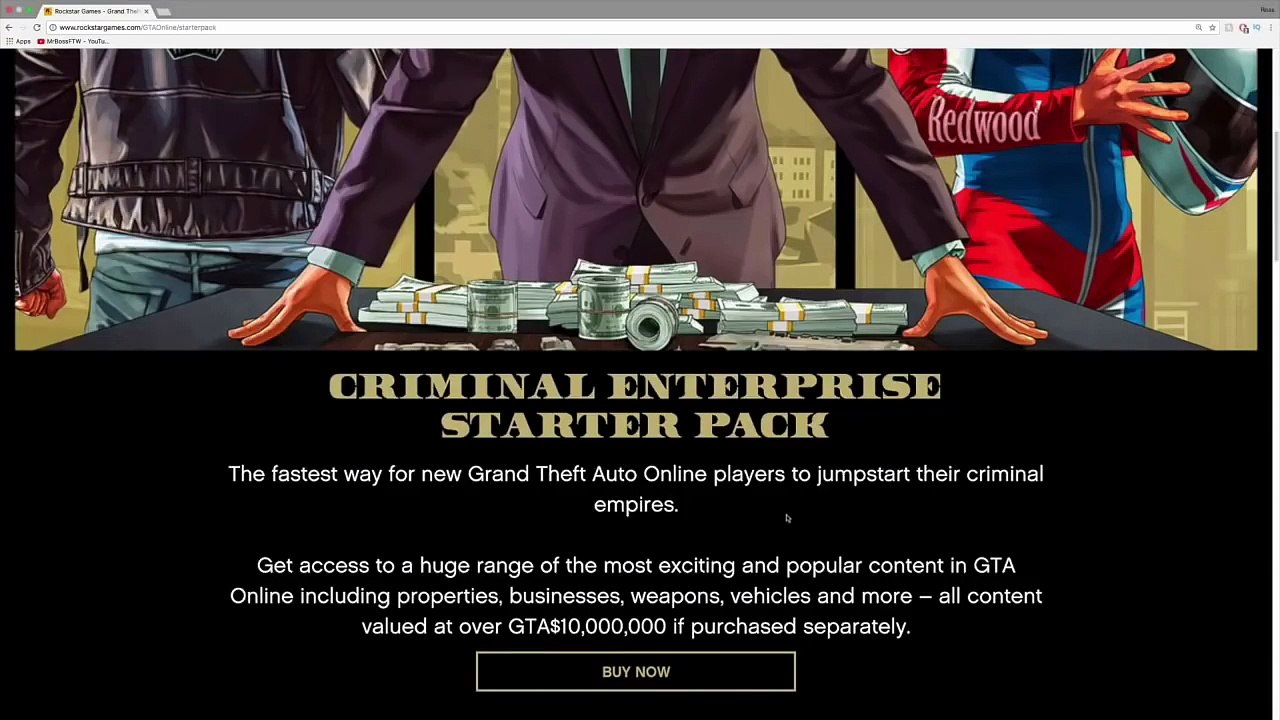What Happens When You Buy The Criminal Enterprise Starter Pack But Already Own All Of the Content?