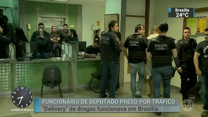 Motorista de deputado é preso em operação contra o tráfico no DF