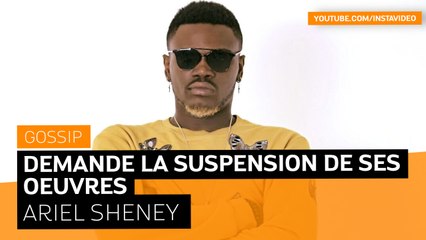 Ariel Sheney demande la suspension de la diffusion de ses oeuvres