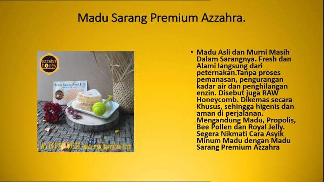 Garansi Uang Kembali, WA +62 813-9855-0306, Madu Murni