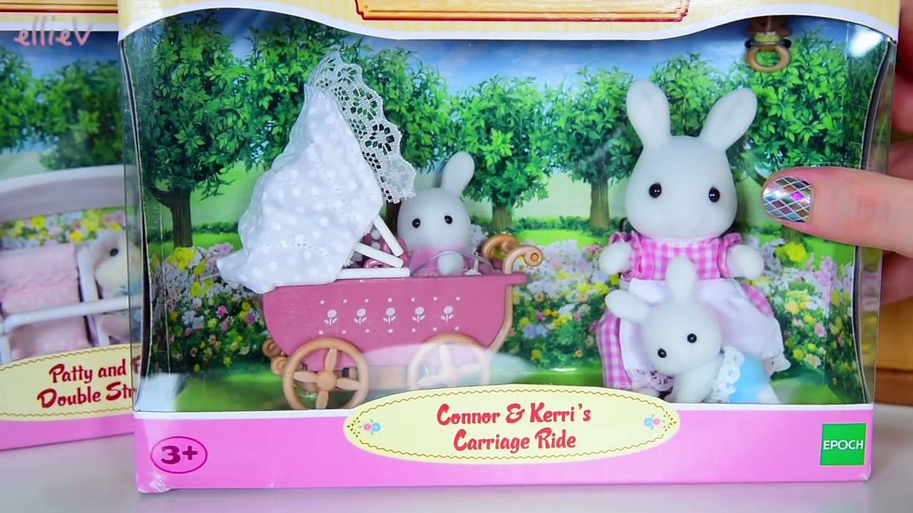 sylvanian families double buggy