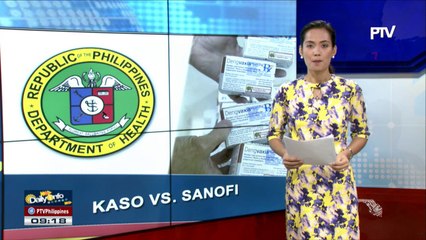 Kasong isasampa vs Sanofi, pinag-aaralan ng DOH