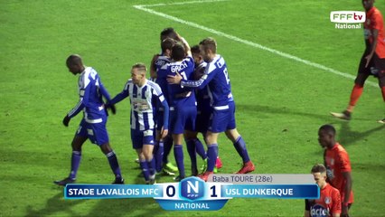 J21: Stade Lavallois MFC - USL Dunkerque (3-1), le résumé