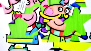 Peppa Pig Coloring Book Pages in Christmas Outfit Fun Art Activities for kids