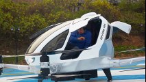 EHANG 184 AAV Manned Flight Tests