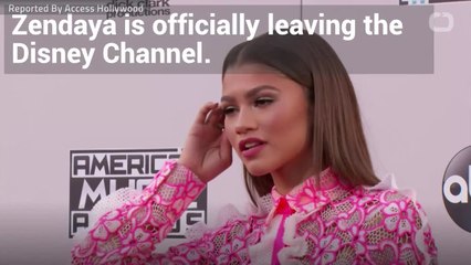 Zendaya Says Goodbye To Disney Channel