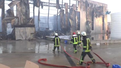 Parfüm Fabrikasında Hasarın Boyutu Gün Ağarınca Ortaya Çıktı