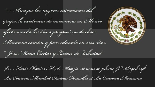 06 Febrero 2018 Cartas y Letras de Libertad Jose Maria Chavira M.S Adagio 1st La Courona