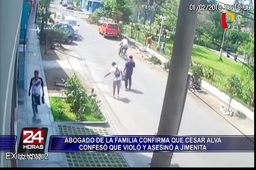 Abogado de la familia confirma que César Alva confesó que violó y asesinó a Jimenita