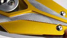 Motorcycle Mirrors Viper Yellow | KiWAV