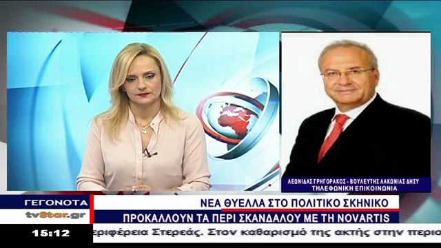 Ο Λ. Γρηγοράκος για τη Novartis