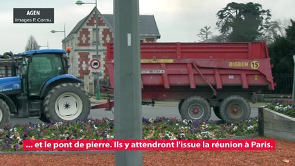 Mercredi noir : blocages des agriculteurs dans la région
