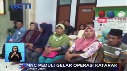 MNC Peduli Gelar Operasi Katarak Gratis di Jember