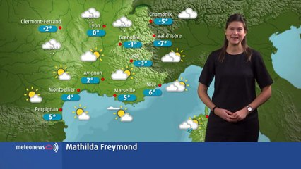 Les prévisions météo de ce mercredi 7 février
