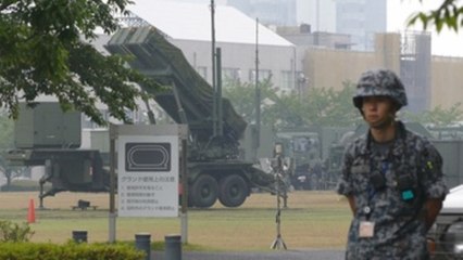 Download Video: Pence examines anti-missile system deployed in Tokyo