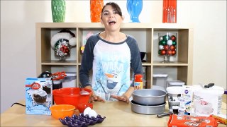 How to make Olaf Cake - Pinch of Luck
