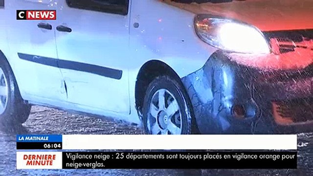 Spécial Neige: Des automobilistes franciliens en colère contre les pouvoirs publics - VIDEO